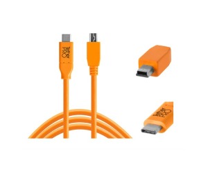 테더툴스 USB-C to 2.0 Mini-B 5-Pin 4.6m 연결 케이블