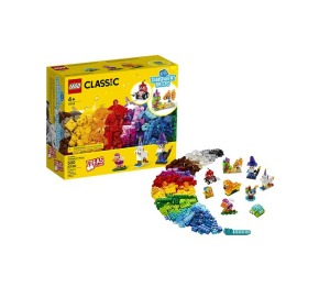 레고 클래식 창의적 투명 브릭 LEGO 11013