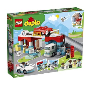 레고 듀플로 자동차 주차장과 세차장 LEGO 10948