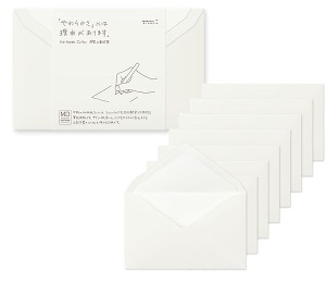 미도리 편지봉투 코튼 8매입 Envelope