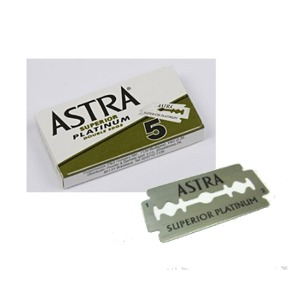 아스트라 면도날 바버샵 클래식 플래티넘 Astra 5개입
